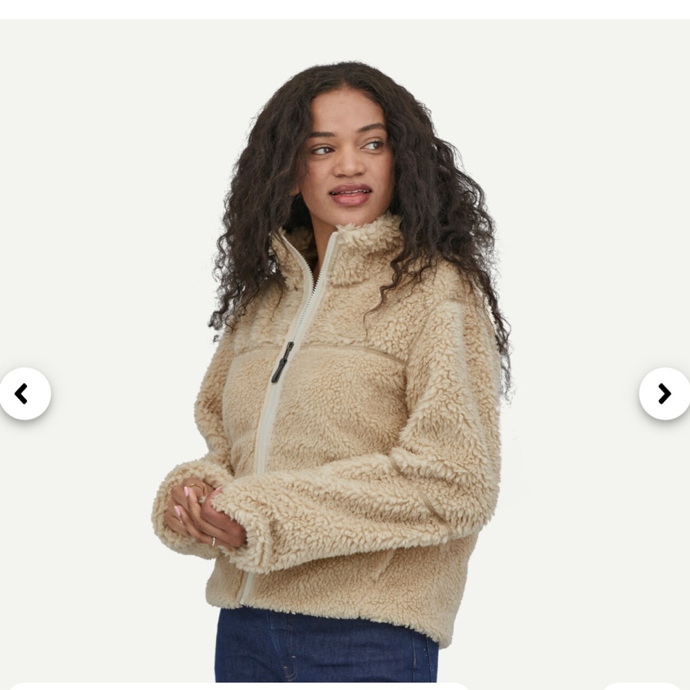 Women's Lunar Dusk Fleece Jacket color is dark natural